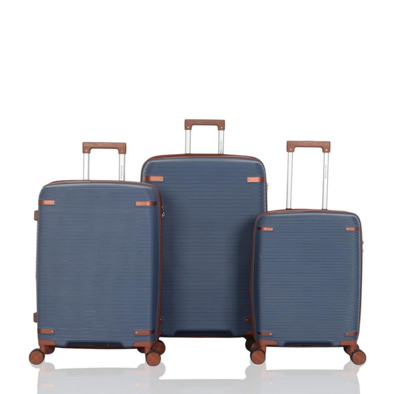 أفياتور طقم حقائب سفر 3 قطع ضد الكسر و كفرات 360 درجة وتمصيم عصري - Image 1